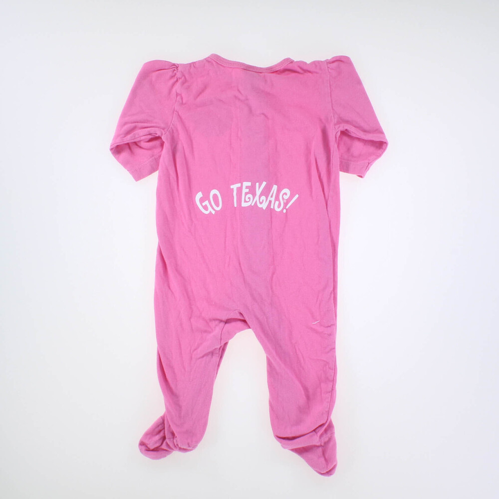 NCAA Girls Pink | Go Texas Long Sleeve Outfit size: 3-6 Months